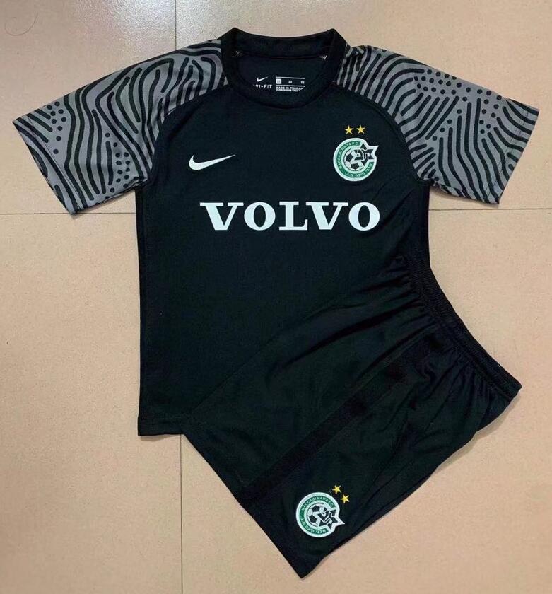 Kids 2021/22 Maccabi Haifa FC Away Soccer Kits Shirt with Shorts